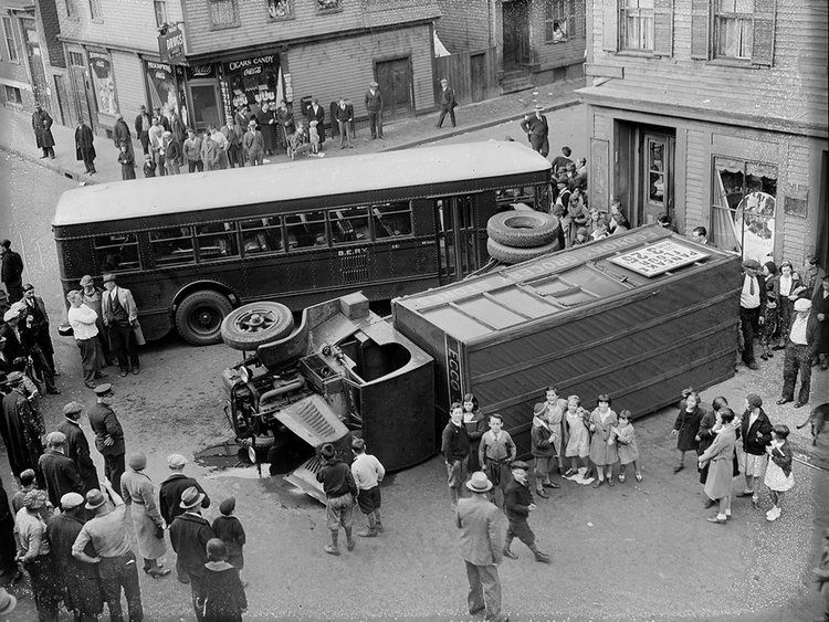 Автомобильные аварии 1930-х годов - потрясающие фотографии